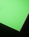 Green HPL PLATE 10 mm thick 1300 mm for outdoor use.