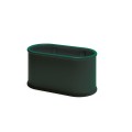 Nordhavn Outdoor Planter | 130 l, green garden planter.