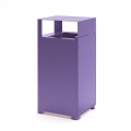 Purple Ørestad Street Litter Bin.