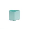 Jardinière d'extérieur Kødbyen de couleur turquoise, capacité 70 L.