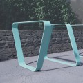 Kødbyen Fahrradständer aus Metall in modernem Design.