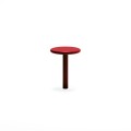 Sydhavn Outdoor-Barhocker, eleganter roter Hocker für den Außenbereich.