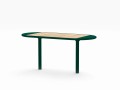 Table d'extérieur Nordhavn 150 cm en bois et métal pour 4-6 places.