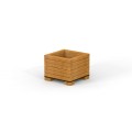 Vierkantiger Holztopf - Urban, moderner Pflanzkübel.