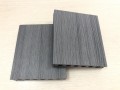 WPC SET SGLLG (M2) + JOIST + PLASTIC CLIPS product components in grey wood-like finish.