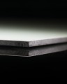 HPL PLATE WHITE thickness 10 mm close-up view