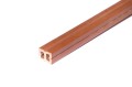 Holzbalken für WPC-SET A10LL8 (M2) mit Nutprofil.