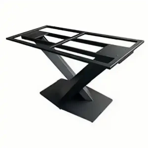 Bases modernes et contemporaines en métal pour table, cadre de bureau, belles jambes fantaisie personnalisées en fer pour table basse