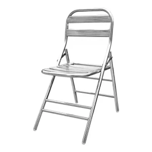 Contemporary-style Metal Chair, Dining Chair Metal Leg Modern Dining Room Chair