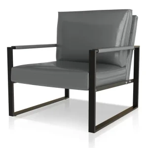 Chaise Métal Noir Décoration Salle à Manger Meubles de Maison