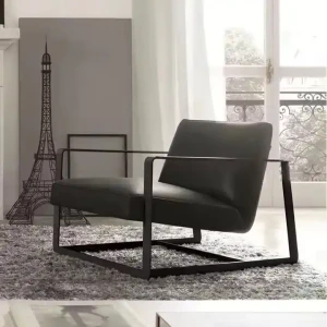 Chaises avec Accoudoirs pour Café et Restaurant en Vente Chaude, Pieds en Métal Noir pour Salle à Manger