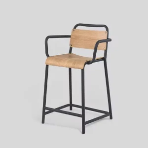 Chaises de salle à manger style moderne contemporain cadre en métal durable mobilier de maison avec fonction empilable