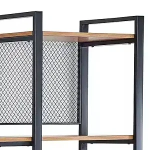 Große Fernsehtische aus Metall mit Regalen Innen Außen Moderne Wohnmöbel Dekoration