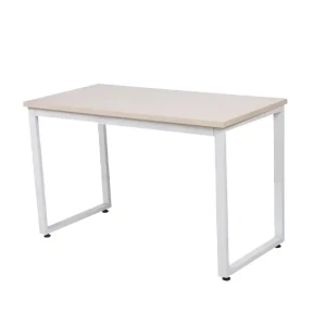 Robuster rechteckiger Tisch für Zuhause, Klassenzimmer und Büro Metallrahmen Esstisch mit modernem Design Tisch