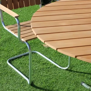 Innenmöbel Modernes Luxusdesign Metallrahmen Holzsitzstühle für den Heimgebrauch Stapelbare Esszimmerstühle