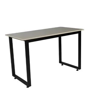 Robuster Esstisch aus Metallrahmen im modernen Design, rechteckig, für Zuhause, Klassenzimmer, Büro, Hotel, Schlafzimmer, Eingang & Einkaufszentrum
