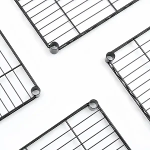 Moderner 4-lagiger Bücherregal aus Metall für Innen- und Außenbereich, Home Office, Wohnzimmer, Esszimmer, Küche, Wäscherei, Hausbar