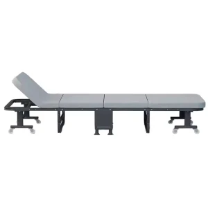 Lit en métal au design moderne, pliable, luxe, économiseur d'espace, mobilier de chambre, école, salle à manger, robuste, durable, appartement, atelier.