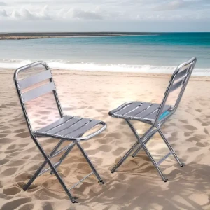 Модерен метален градински стол за училище, мол, парк и вътрешен двор на открито