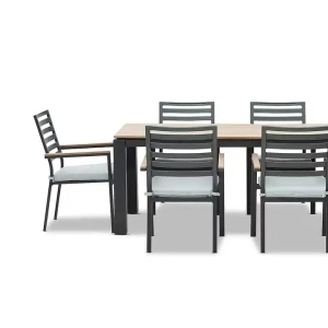 Heiße Verkauf Freizeit Gartenmöbel Outdoor Metallstuhl Und Tisch Set Terrassenmöbel Für Wohnheim, Esszimmer, Krankenhaus, Schule