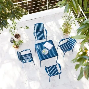 Chaise de jardin moderne personnalisée Ensemble de mobilier de patio extérieur