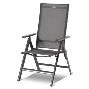 Moderner Design Klappbarer Gartenstuhl Outdoor Patio Metallmöbelset für Camping