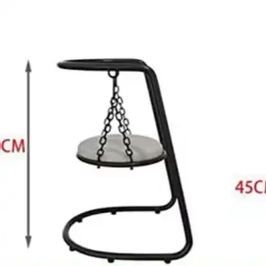 Mobilier moderne de luxe pour intérieur et extérieur, ensemble de table au design unique pour jardin, matériau en métal, décoration de balcon, ensemble de salle à manger