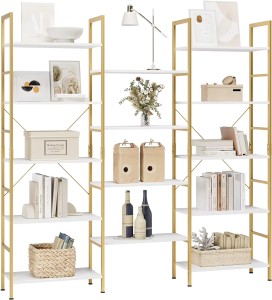 Kundenspezifisches Stufendesign Modernes Ausstellungsregal und Metallrahmen-Bücherregal Multifunktional kombinierbar mit MDF oder Holz