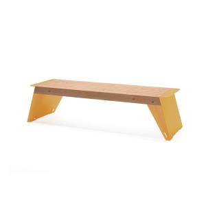 Banc public sans dossier 4 places Nyboder