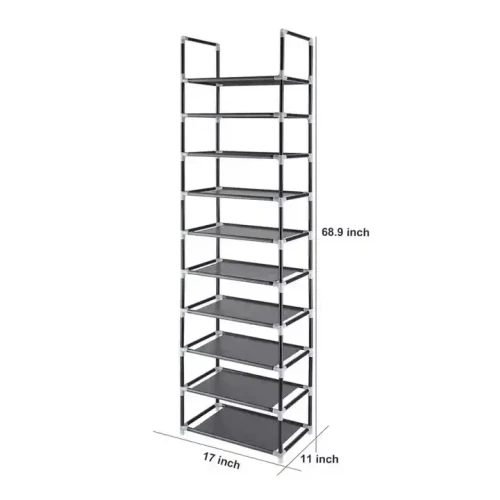 Sturdy Metal Shoe Rack Durable and Spacious Storage for Shoes