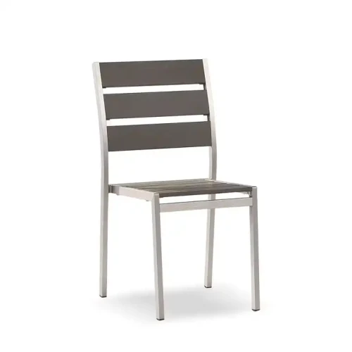 Elegant Style Modern All Weather Durable Black Metal Chair for Living Home and Garden