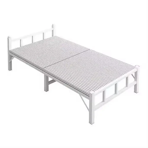 Modern Design Space-Saving Sturdy Durable Bed Frame for Apartment or Workshop