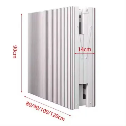 Foldable single bed with modern simple design for bedroom and office use.