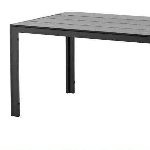 Moderner Design Klappbarer Gartenmetallstuhl, Outdoor Patio Metallrahmen Möbelset für Camping.