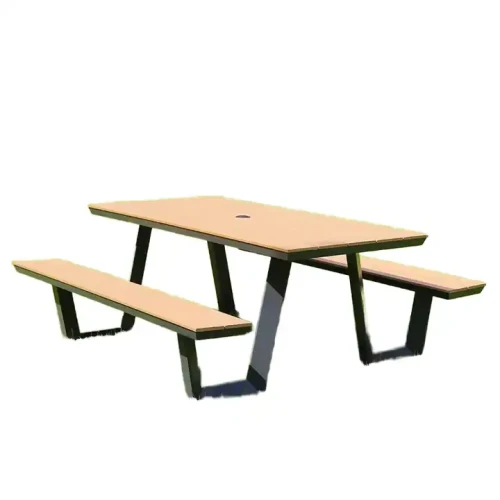 Metal Patio Furniture Dining Chair Set With Table For Home Hotel Garden Use Modern Durable Metal Outdoor Decoration