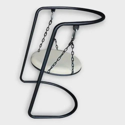 Modern Luxury Design Swinging Chair with Metal Frame.