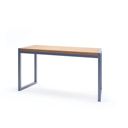 Table d'extérieur Christiania 150 cm, design moderne avec plateau en bois et structure en métal, pour 4-6 personnes.
