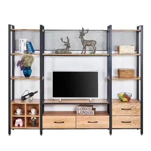 Kundenspezifisches Bügeleisen mit MDF-Kleiderschrank Metallrahmen