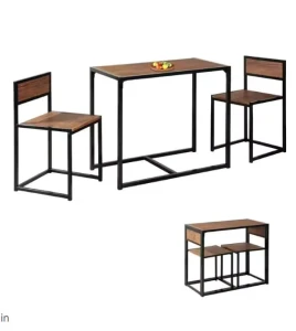 Essgruppe 3-teilig Eisenmöbel für Küchenwinkel Kleine Räume