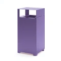 Lilla Ørestad Gadeaffaldsspand med åbent design.