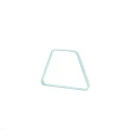 Kødbyen Bike Stand – modern, minimalist bicycle stand in light blue.