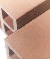 WPC PILLAR thickness 9 cm, length 580 cm in close-up view.