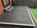 WPC TERRACE BOARDS / 3D10LL7 thickness 2.5 cm installed on patio deck