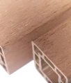 WPC PILLAR thickness 6,5 cm, length 580 cm close-up view.